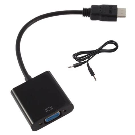 Adaptateur Hdmi Vers Vga Avec Audio