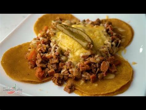 Tacos De Alambre Super F Ciles El Saborcito Rojo Youtube