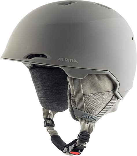 Alpina MAROI Skihelm Moon Grey Matt Sportkopf Helme Brillen