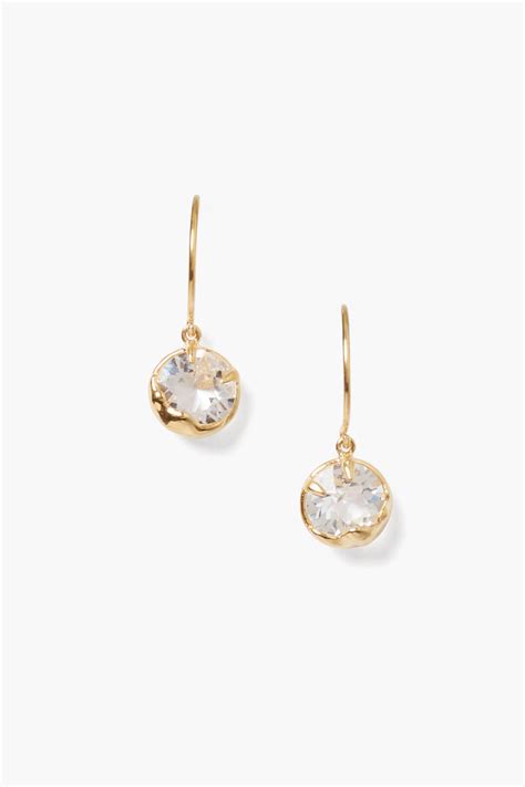 April Birthstone Earrings Diamond Crystal – Chan Luu