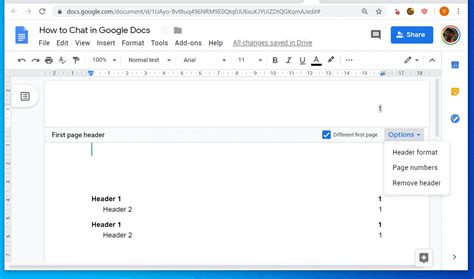 How To Add Page Numbers In Google Docs From A Pc Android Or Iphone