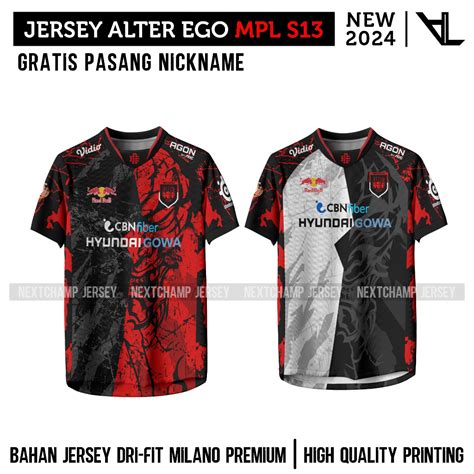 Jersey Alter Ego Mpl Season Free Nickname Shopee Philippines