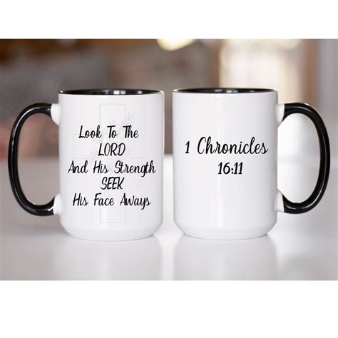 Bible Verse Coffee Mugs Scripture Cup Inspirational Tea Mug Bible