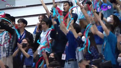 Ncaa Season Wvb Intense Crowd Support From Arellano Fans As Lady