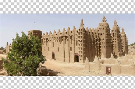 Great Mosque Of Djenné Djinguereber Mosque Mali Empire Architecture Of ...