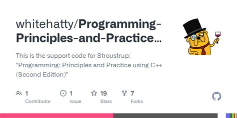 Github Whitehatty Programming Principles And Practice Using Cpp This Is The Support Code For