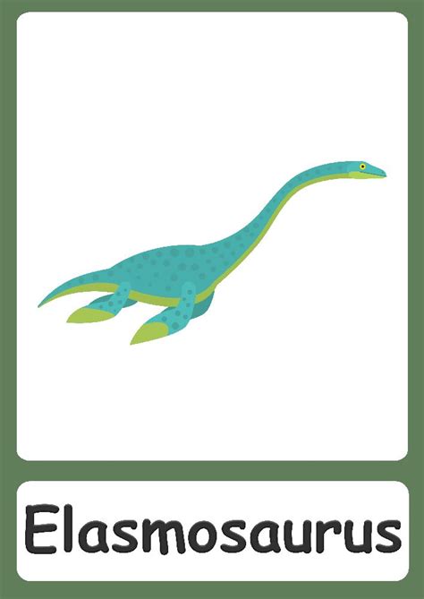 Dinosaur Flashcards | Flashcards, Dinosaur, Learning activities