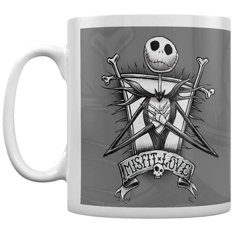 Taza Misfit Love Pesadilla Antes De Navidad The Monkiki