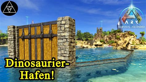 Der Neue Dino Hafen Nimmt Form An Asa E Ark Survival Ascended