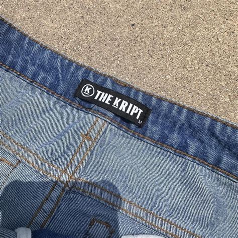 The Kript Men S Blue Jeans Depop