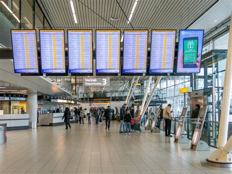 Amsterdam Airport Schiphol Terminal Maps