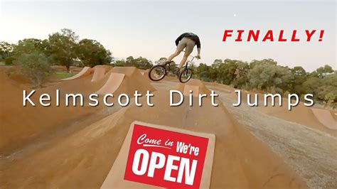 Kelmscott Dirt Jumps Are Finally Open Youtube