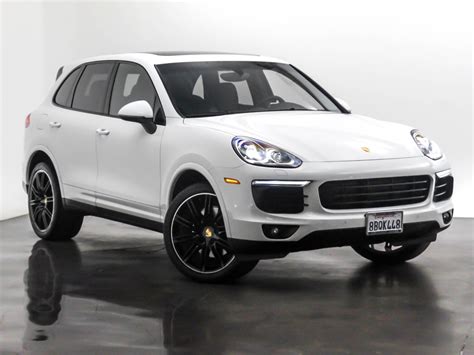 Pre Owned Porsche Cayenne Platinum Edition Suv In Newport Beach