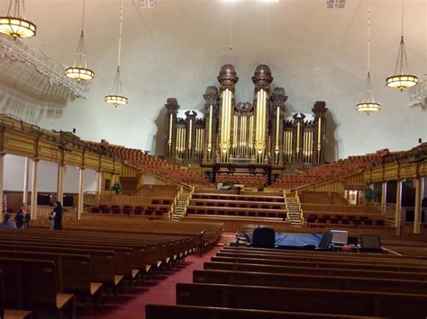 Visiting the Mormon Tabernacle a Lifelong Dream