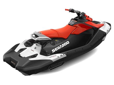 New Sea Doo Spark Trixx Up Ibr Dragon Red Bright White