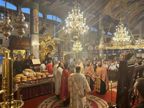 Patriarch Of Antioch Presided Over The Great Vespers Of Saint Demetrius