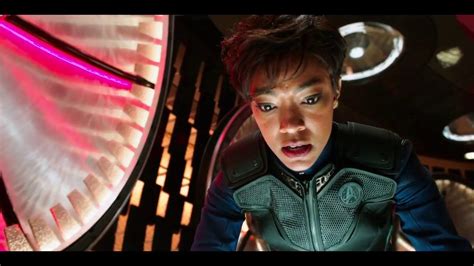 Star Trek Discovery Michael Burnham And Philippa Georgiou Vs Klingons Battle Scene Youtube