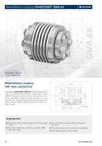 Product Paper Metal Bellows Couplings Ringfeder Gwb Ringfeder Power