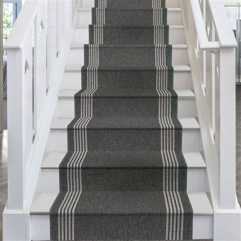 Natura Grey Stair Runners Runrug