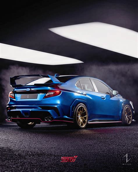 Subaru WRX STi That Will Never Be Gets A Creative Lease Of Digital