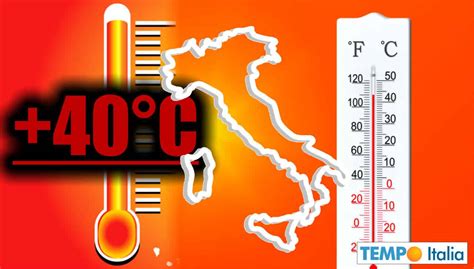 Meteo già a Maggio i primi 40 gradi della stagione in Italia TEMPO