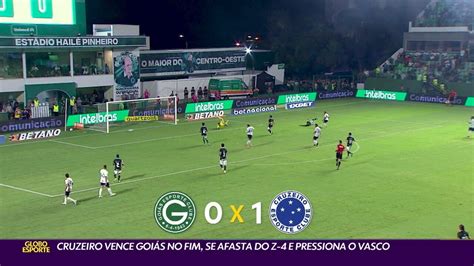 V Deo Cruzeiro Vence Goi S No Fim Se Afasta Do Z E Pressiona O