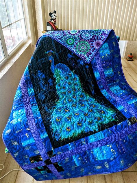 Peacock Quilt Peacock Quilt Quilts Blanket