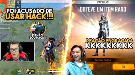 CER0L ACUSAD0 DE USAR PROGRAMA HACK REAÇÃO DO NOBRU AO GANHAR SKIN