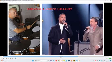 Slimane Florent Pagny Homage à Johnny Hallyday Requiem pour un