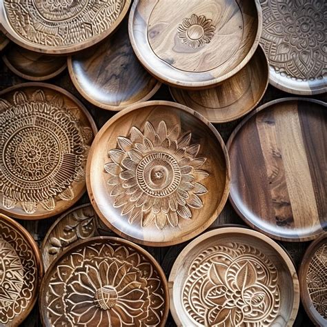 Discover The Enchanting Allure Of Decorative Wood Plates Elevate Your