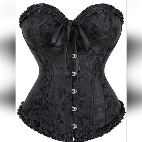 Exyfunshop Intimates And Sleepwear Womens Sexy Lacing Corset Top