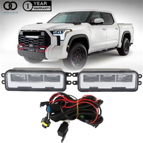 For 2022 2023 2024 Toyota Tundra Driving Fog Lights Lamps Kits Left