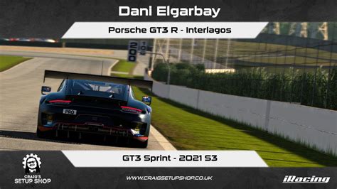 Iracing S Porsche Gt R Gt Sprint Interlagos Dani Youtube