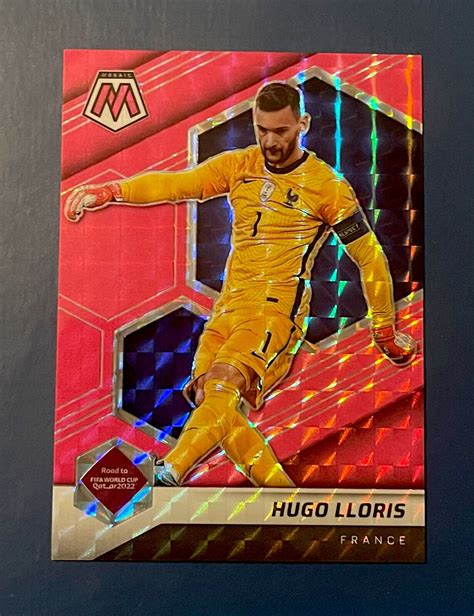 Panini Mosaic Fifa World Cup Pink Fluorescent Prizm Hugo