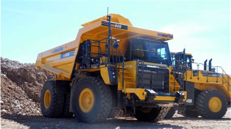 Komatsu America Corp Introduces New Hd465 8 And Hd605 8 Off Highway