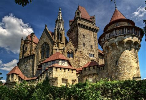 Kreuzenstein Castle Austria Руины замка Замок дом Замок