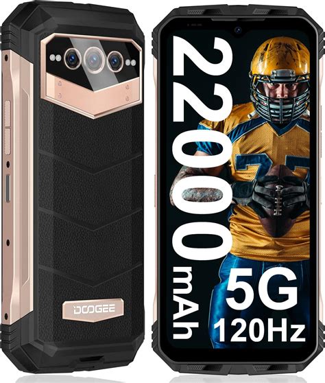 Amazon DOOGEE V MAX 2023 Teléfono inteligente resistente 5G