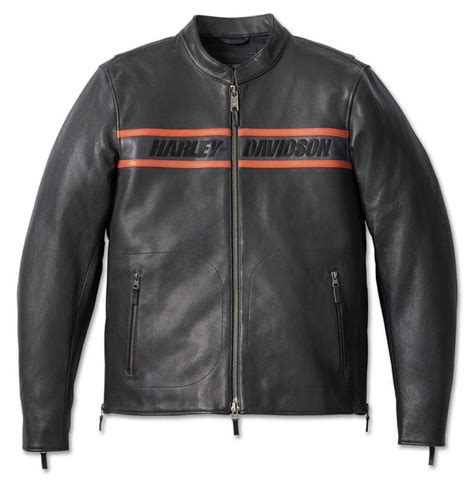 Harley Davidson Men S Victory Lane II Leather Jacket Black