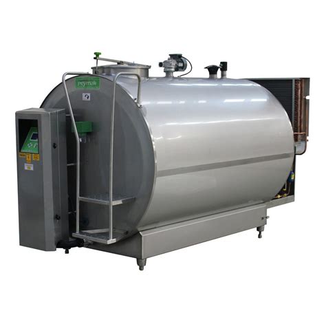 Milk Tank Phs Peymak Horizontal Stainless Steel With Cooling