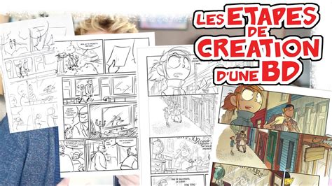 Les Etapes De CrÉation Dune Bd Youtube