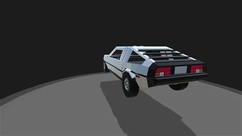 SimplePlanes | Flying DeLorean