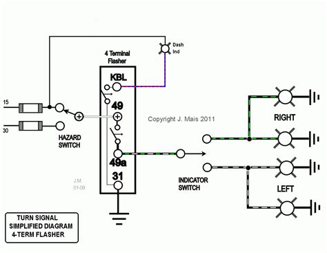 Hazard Warning Switch Wiring Diagram