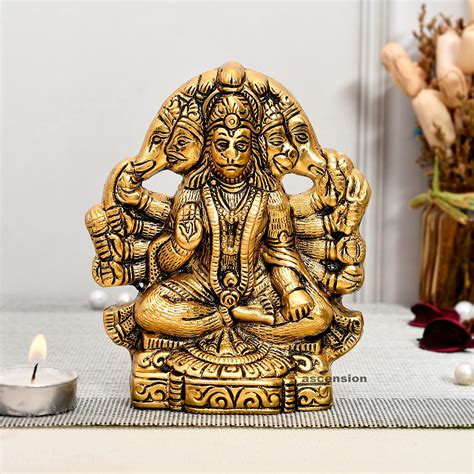 Buy Ascension Hanuman Ji Panchmukhi Hanuman Murti Bajrangbali Murti