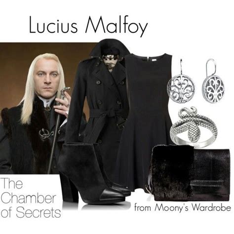 Lucius Malfoy Fashion Fantasy Fashion Casual Cosplay