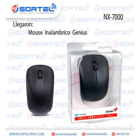 Mouse Inalambrico Genius Nx 7000