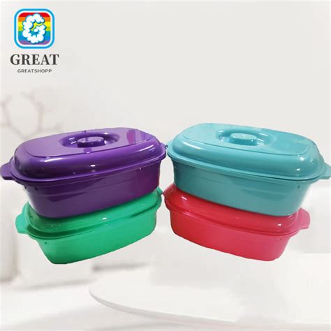 Tupperware With Cover Food Storage Kitchenware Food Container Rectangularfood Keeper With Cover