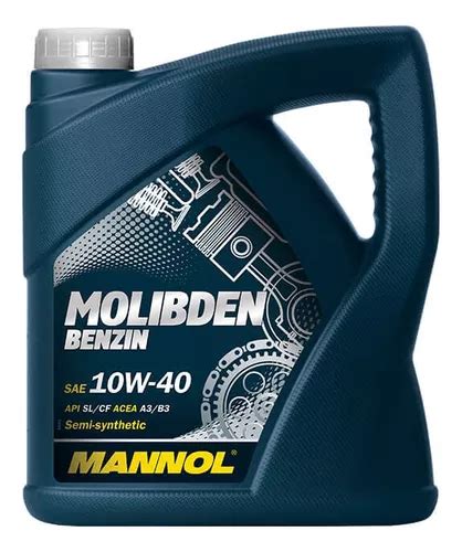 Aceite Lubricante W Mannol Molibden Semi Synthetic Lts