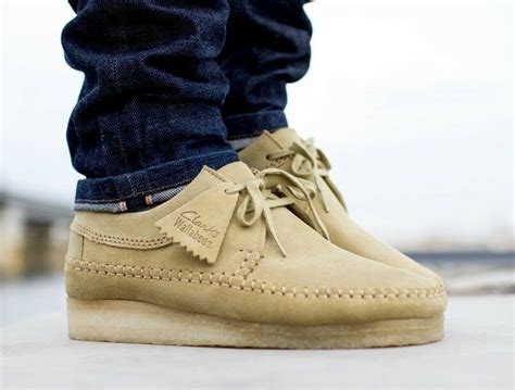 Clarks Originals Men Wallabee Weaver Maple Suede Uk Us Clarks