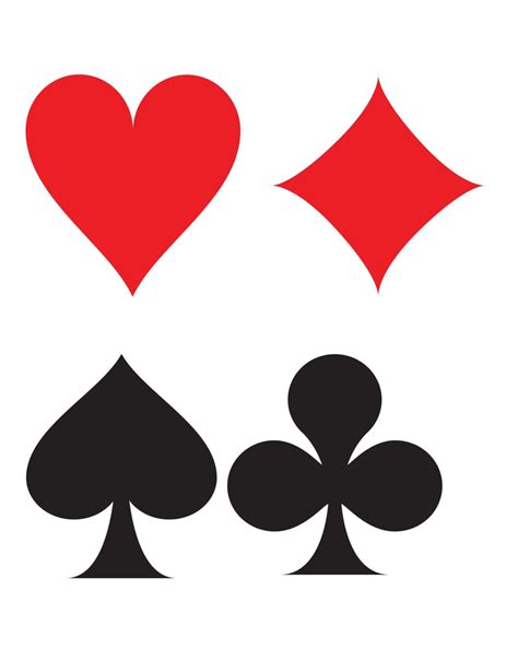 Deck Of Cards Vinyl Wall Decal Sticker Hearts Diamonds Spades Club