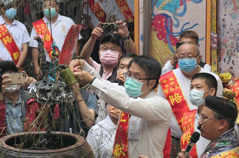 中華鱻傳媒 安平開台天后宮祈福祈雨祭典 黃偉哲虔誠盼解旱